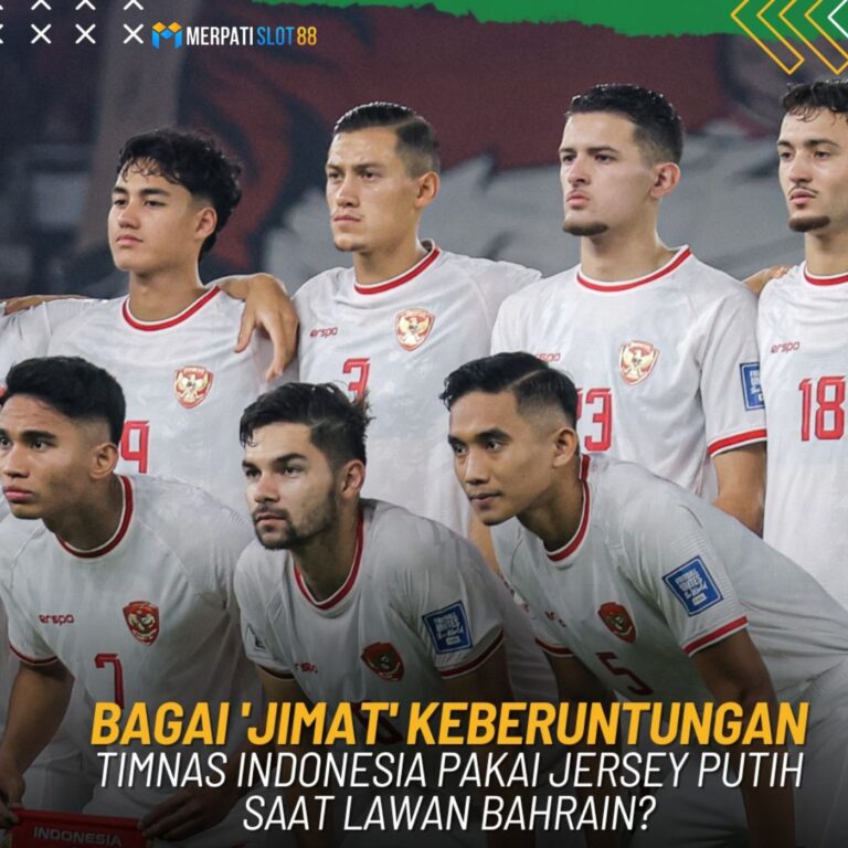 INDONESIA MENGGUNAKAN JERSEY ANDALAN BERWARNA PUTIH